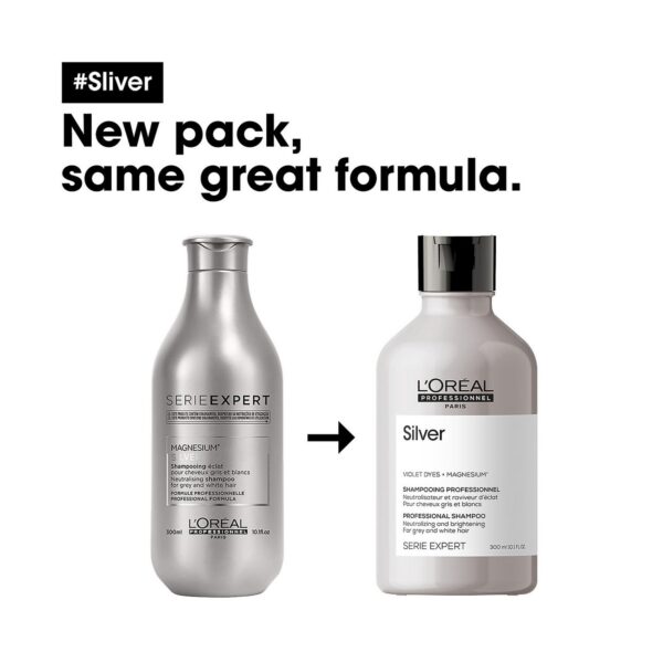 L'Oréal Professionnel SERIE EXPERT Silver Shampoo 300ml — изображение 2