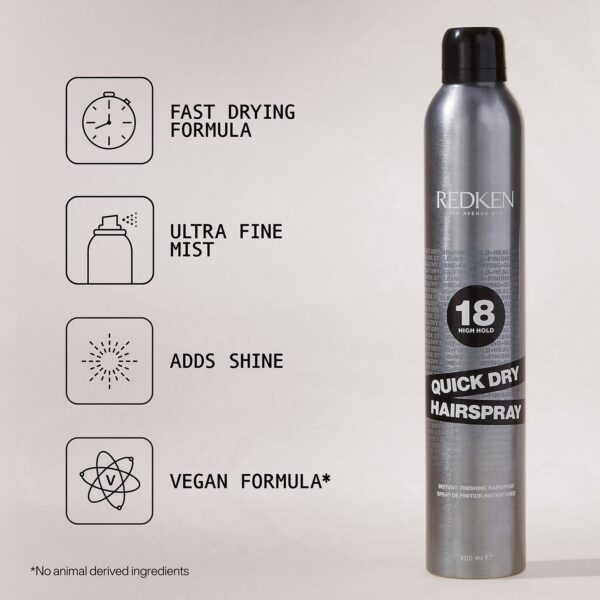 Redken Hairspray Quick Dry Hairspray 400ml — изображение 3