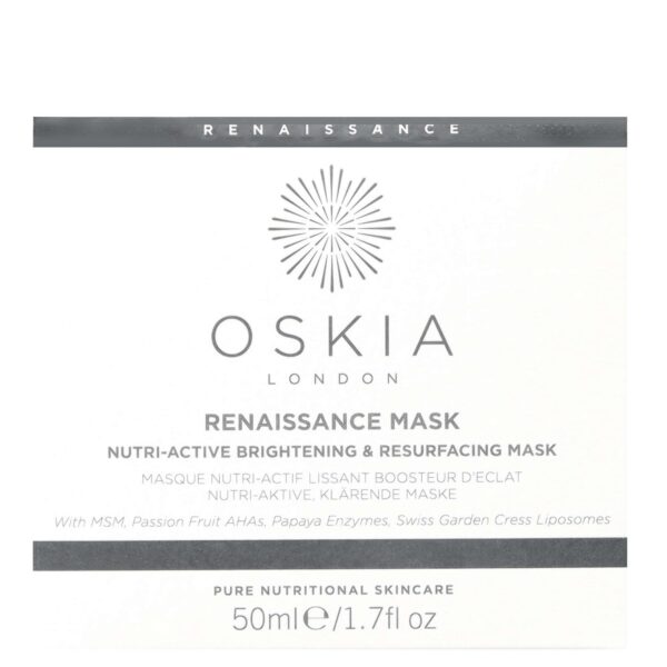 Oskia Renaissance Nutri-Active Brightening & Resurfacing Mask 50ml — изображение 2