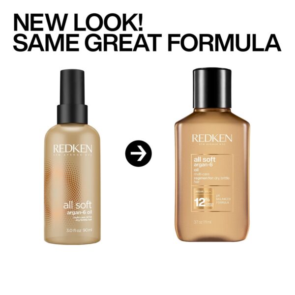 Redken All Soft Argan-6 Oil 111ml — изображение 2