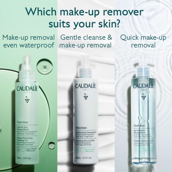 Caudalie Face Vinoclean Micellar Cleansing Water 200ml — изображение 4