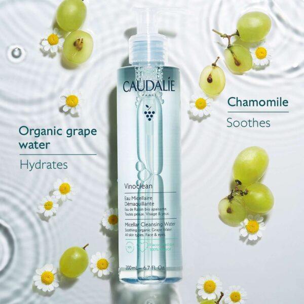 Caudalie Face Vinoclean Micellar Cleansing Water 200ml — изображение 3