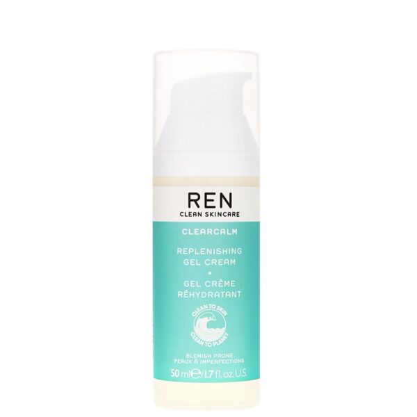 REN Clean Skincare Clearcalm 3 Replenish Gel Cream 50ml
