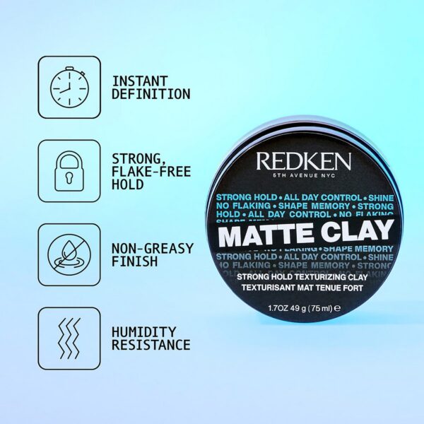 Redken Styling Matte Clay 75ml — изображение 3