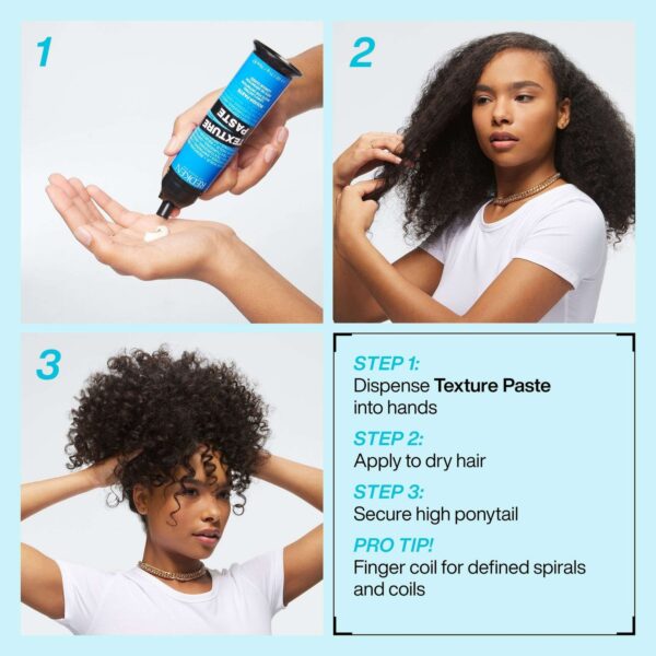 Redken Styling Texture Paste, Styling Paste for High Texture, All-Day Re-Workability, Medium Control 75ml — изображение 4
