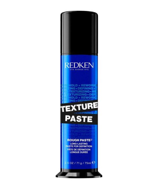 Redken Styling Texture Paste, Styling Paste for High Texture, All-Day Re-Workability, Medium Control 75ml