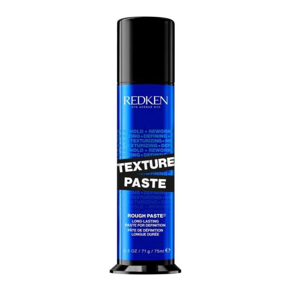 Redken Styling Texture Paste, Styling Paste for High Texture, All-Day Re-Workability, Medium Control 75ml