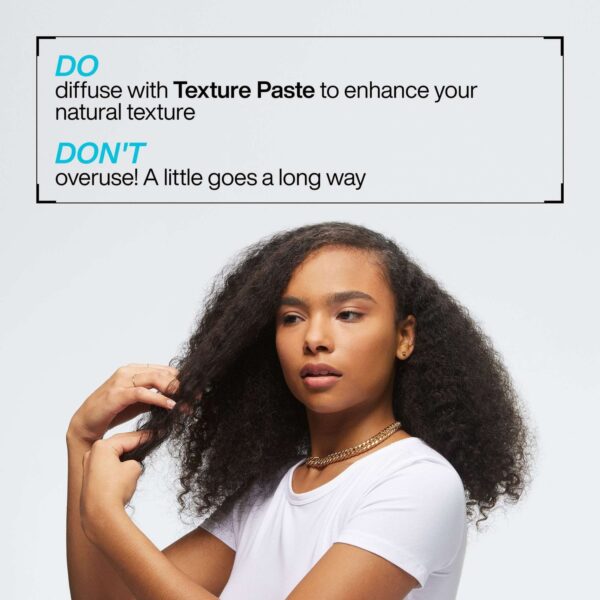 Redken Styling Texture Paste, Styling Paste for High Texture, All-Day Re-Workability, Medium Control 75ml — изображение 7
