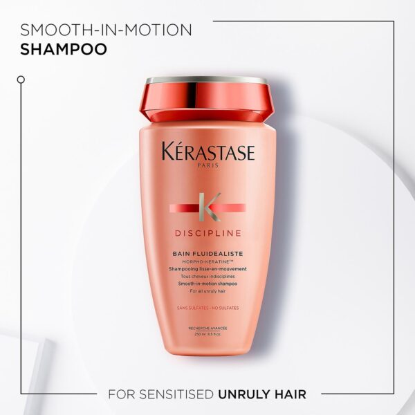 Kérastase Discipline Bain Fluidealiste: Smooth-In-Motion Shampoo For Unruly, Over-Processed Hair 250ml — изображение 3