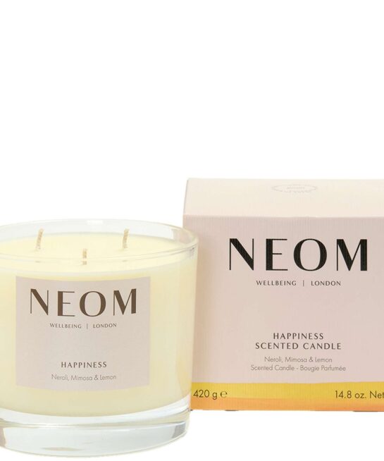 Neom Wellbeing London Scent To Make You Happy - Happiness Scented Candle (3 Wicks) 420g