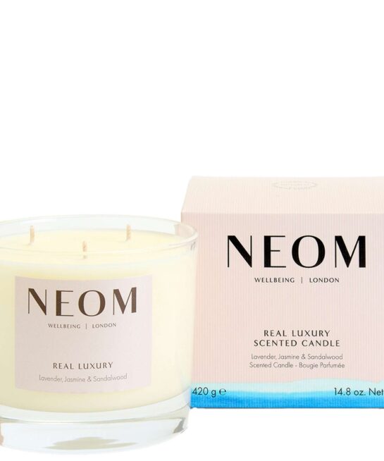 Neom Wellbeing London Scent To De-Stress - Real Luxury Candle (3 Wicks) 420g