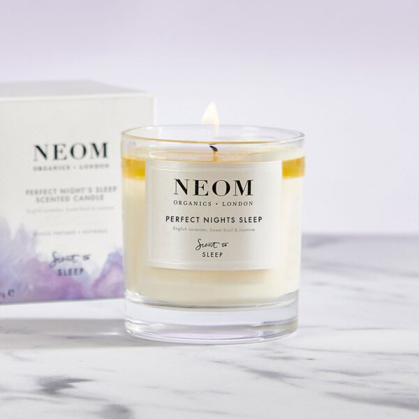 Neom Wellbeing London Scent To Sleep Perfect Night's Sleep Scented Candle (1 Wick) 185g — изображение 4