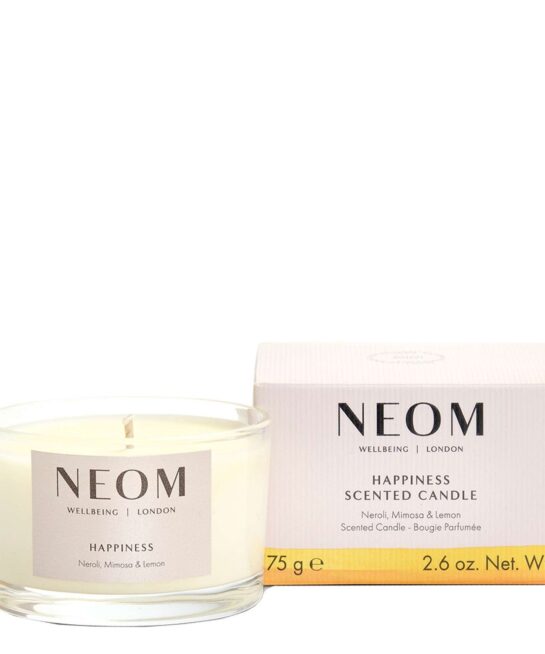 Neom Wellbeing London Scent To Make You Happy - Happiness Scented Candle (Travel) 75g