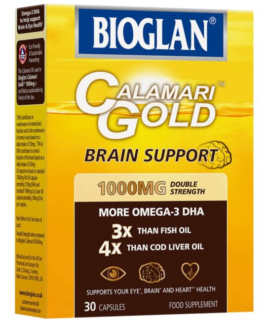 Bioglan Calamari Gold Double Strength 1000mg Capsules x 30