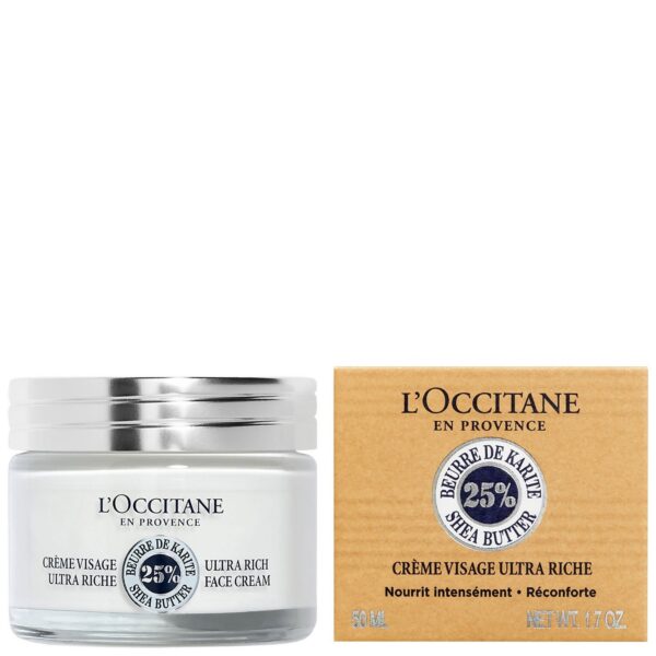 L'OCCITANE Shea Butter Ultra Rich Face Cream 50ml — изображение 2