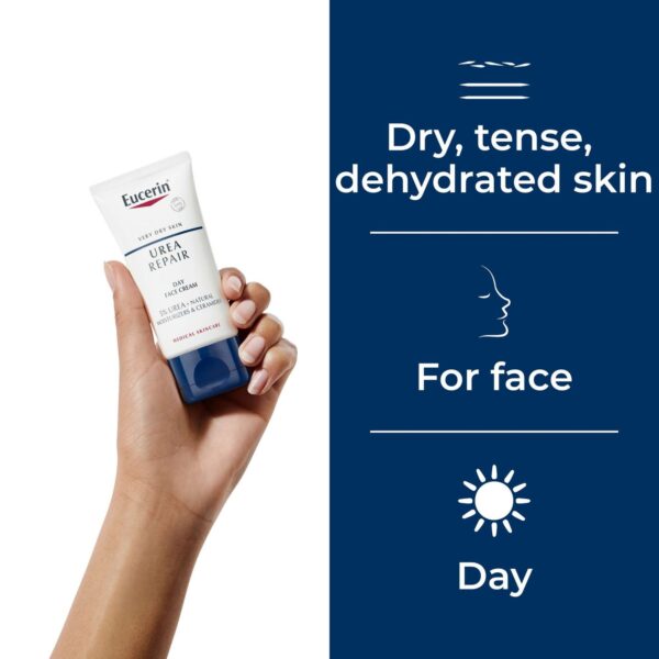 Eucerin UreaRepair Replenishing Face Cream 5% Urea 50ml — изображение 4