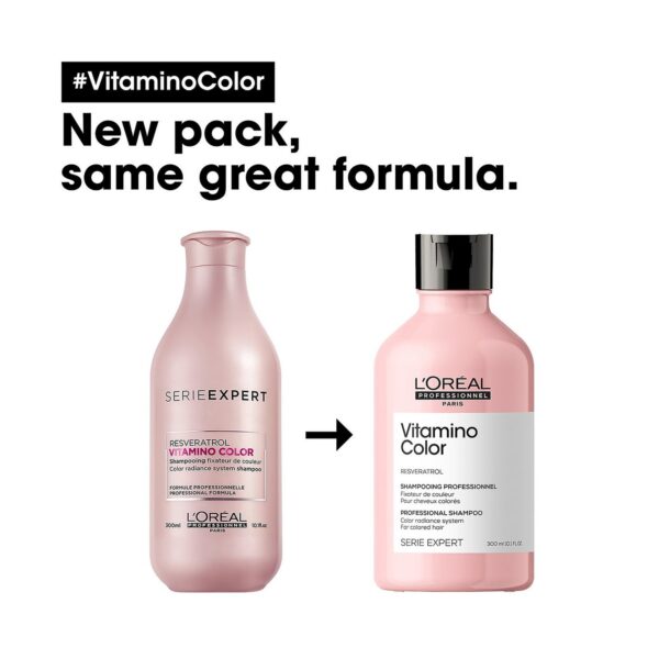 L'Oréal Professionnel SERIE EXPERT Vitamino Color Shampoo 300ml — изображение 2