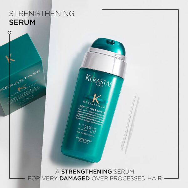 Kérastase Resistance Sérum Thérapiste: Dual Treatment Fiber Quality Renewal Care 30ml — изображение 3