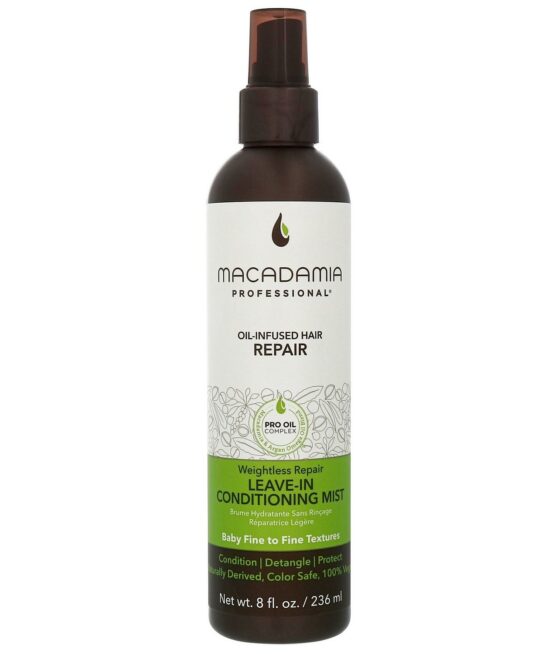 Macadamia Professional Care & Treatment Weightless Moisture Conditioning Mist for Fine Hair 236ml