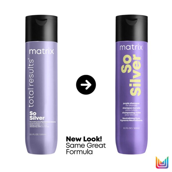 Matrix Total Results Color Obsessed So Silver Shampoo to Neutralize Yellow Tone in Blonde Hair 300ml — изображение 4