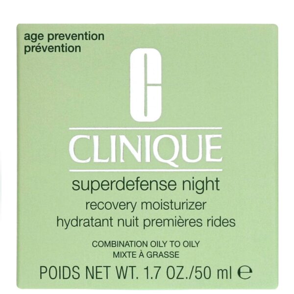 Clinique Superdefense Night Recovery Moisturizer for Combination Oily to Oily Skin 50ml / 1.7 fl.oz. — изображение 2