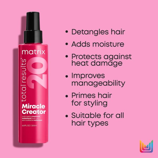 Matrix Total Results Miracle Creator 20 Benefits Hair Styling Primer For All Hair Types 190ml — изображение 3