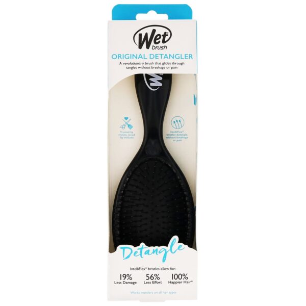 Wet Brush Detangling Original Detangler Classic Brush Black — изображение 2