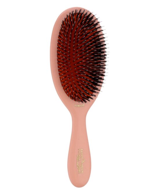 Mason Pearson Boar Bristle & Nylon Medium Junior Brush Pink BN2