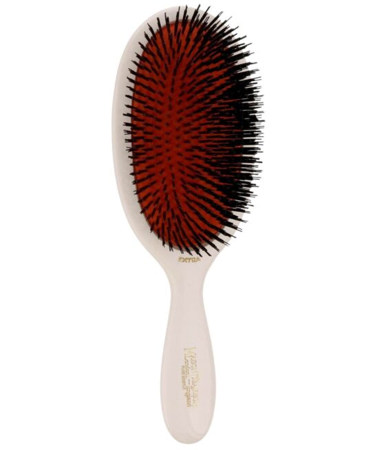 Mason Pearson Pure Boar Bristle Large Extra Brush White B1