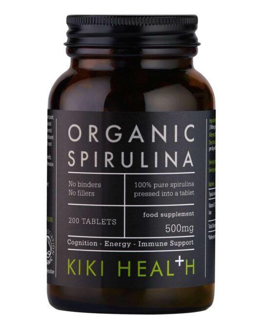 KIKI Health Minerals Organic Spirulina 200 Tablets