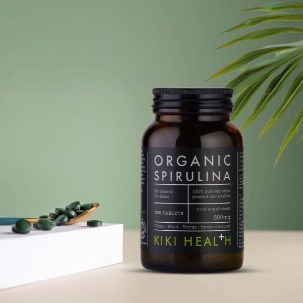 KIKI Health Minerals Organic Spirulina 200 Tablets — изображение 3