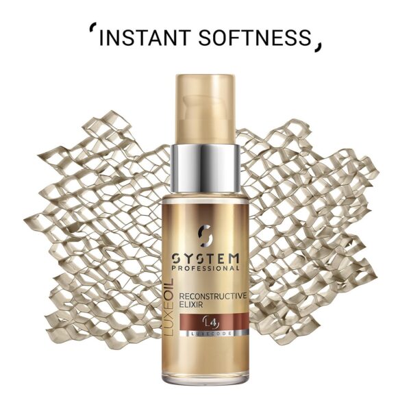 System Professional Fibra L4 Luxe Oil Reconstructive Elixir 30ml — изображение 3