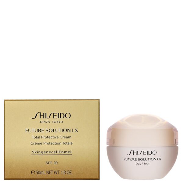 Shiseido Day And Night Creams Future Solution LX: Day Total Protective Cream SPF20 50ml / 1.8 oz. — изображение 3