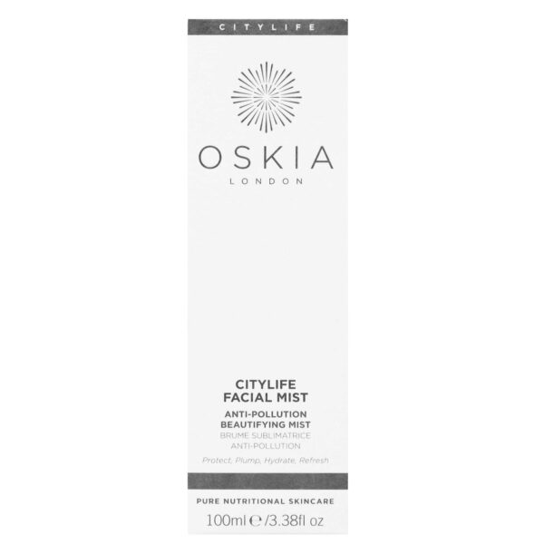 Oskia Mists & Toners Citylife Facial Mist Anti-Pollution Beautifying Mist 100ml — изображение 2