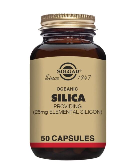 Solgar Minerals Oceanic Silica 25mg Vegetable Capsules x 50