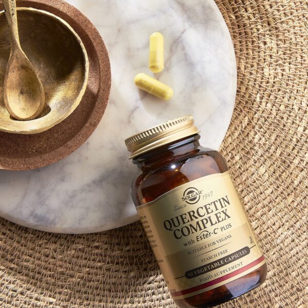 Solgar Specialty Quercetin Complex with Ester-C Plus Vegetable Capsules x 50 — изображение 4