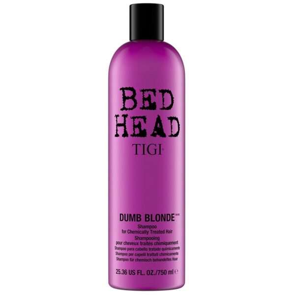 TIGI Bed Head Dumb Blonde Tween Set: Shampoo 750ml & Reconstructor Conditioner 750ml — изображение 2