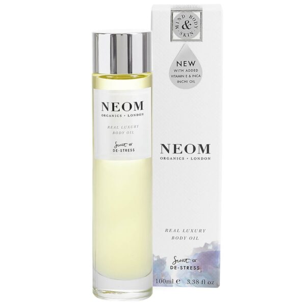 Neom Wellbeing London Scent To De-Stress Real Luxury Body Oil 100ml