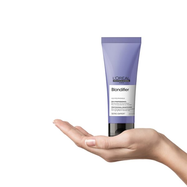 L'Oréal Professionnel SERIE EXPERT Blondifier Resurfacing & Illuminating System Conditioner 200ml — изображение 3