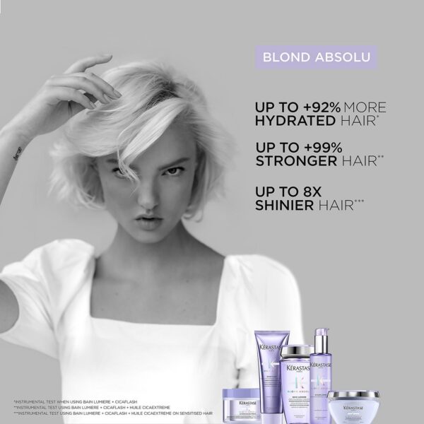 Kérastase Blond Absolu Cicaflash: Intense Fortifying Treatment Conditioner 250ml — изображение 3