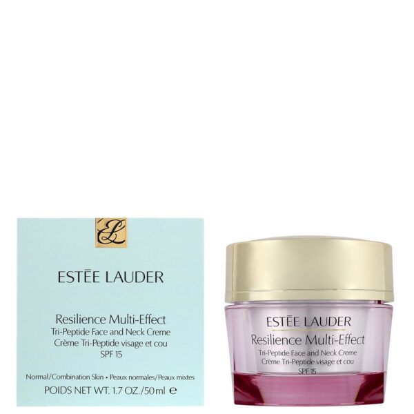 Estée Lauder Resilience Multi-Effect Tri-Peptide Face and Neck Creme For Normal/Combination Skin SPF15 50ml — изображение 3