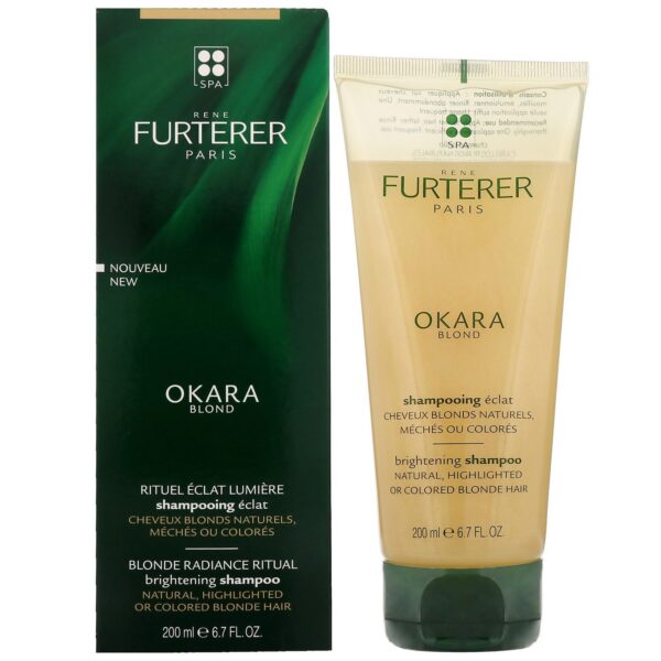 Rene Furterer Okara Blonde Radiance Ritual Brightening Shampoo 200ml / 6.7 fl.oz. — изображение 3