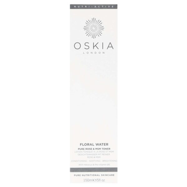 Oskia Mists & Toners Floral Water Pure MSM & Rose Toner 150ml — изображение 2