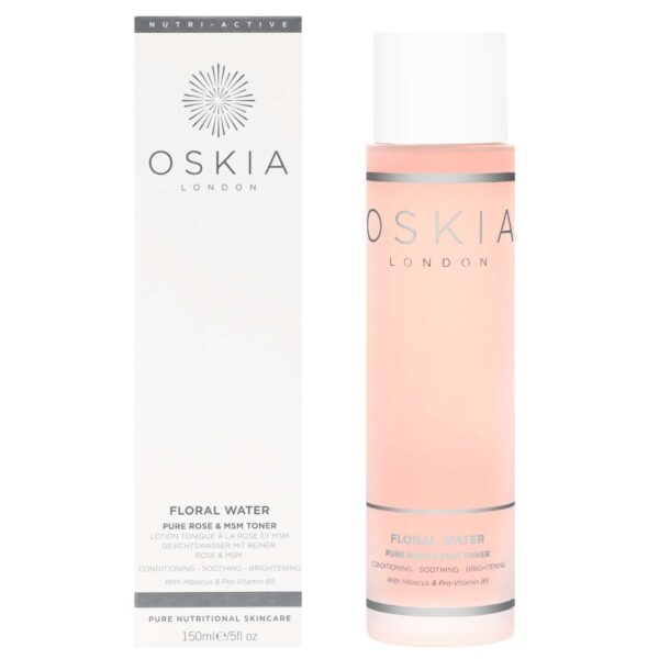 Oskia Mists & Toners Floral Water Pure MSM & Rose Toner 150ml — изображение 3