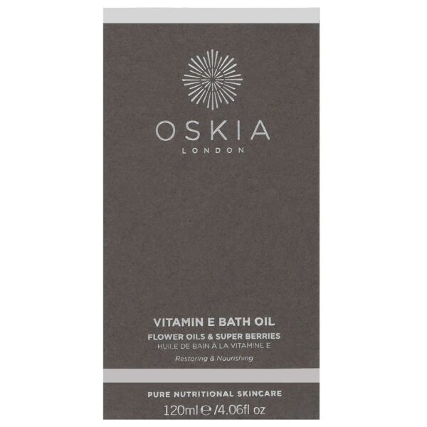 Oskia Bath & Body Vitamin E Bath Oil 120ml — изображение 2
