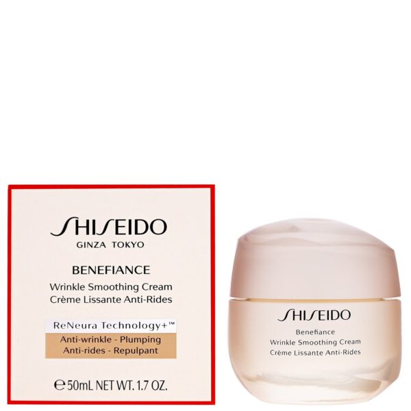 Shiseido Day And Night Creams Benefiance: Wrinkle Smoothing Cream — изображение 3