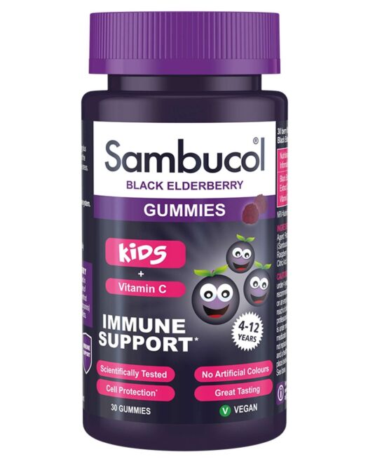 Sambucol Black Elderberry Kids Gummies x 30