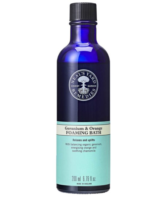 Neal's Yard Remedies Foams, Salts & Oils Geranium & Orange Foaming Bath 200ml