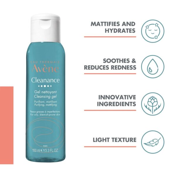 Avène Cleanance: Cleansing Gel 100ml — изображение 4