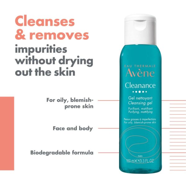 Avène Cleanance: Cleansing Gel 100ml — изображение 3